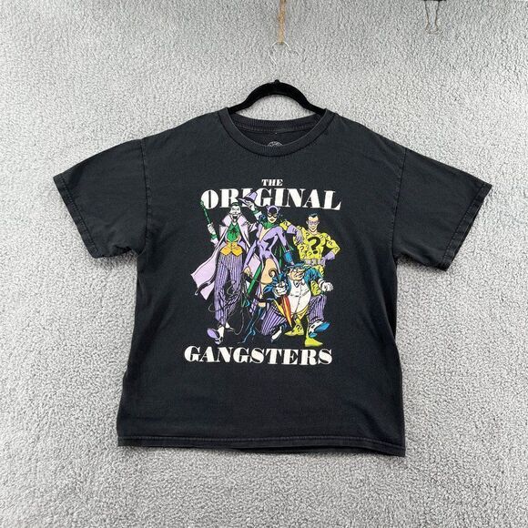 DC Comics Original Gangsters T Shirt Black Large - Picture 1 of 12